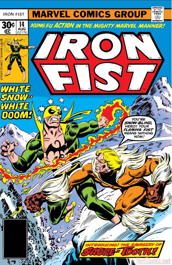 cover of iron fist 14